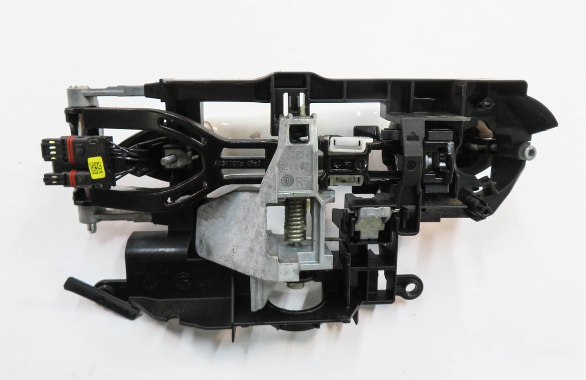 Thumbnail 6: 09-18 BMW 528i 535i 550i 740i 750i 760i RIGHT FRONT COMFORT DOOR HANDLE (WHITE)