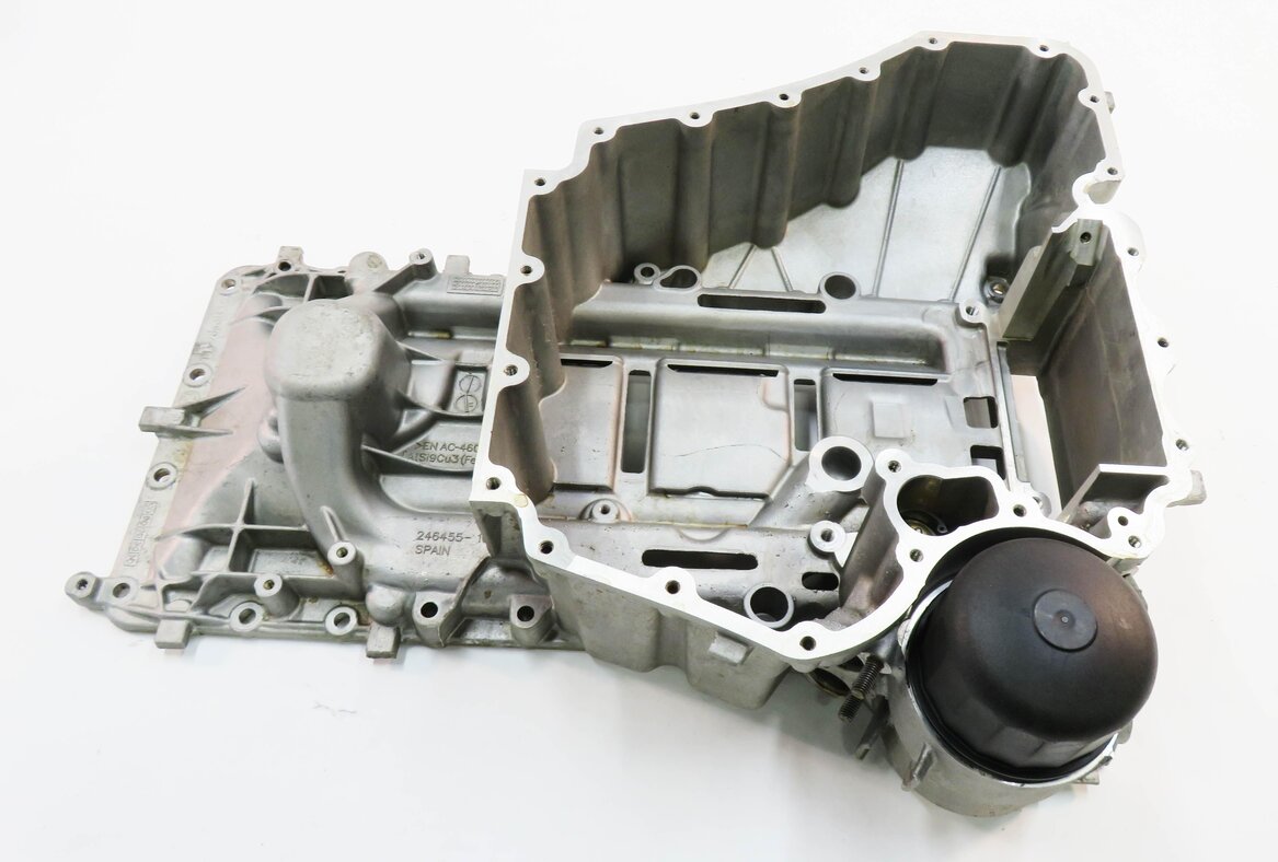 2012-2019 BMW M5 M6 (F06 F10 F12 F13) 4.4L S63 V8 ENGINE - UPPER OIL PAN CRADLE