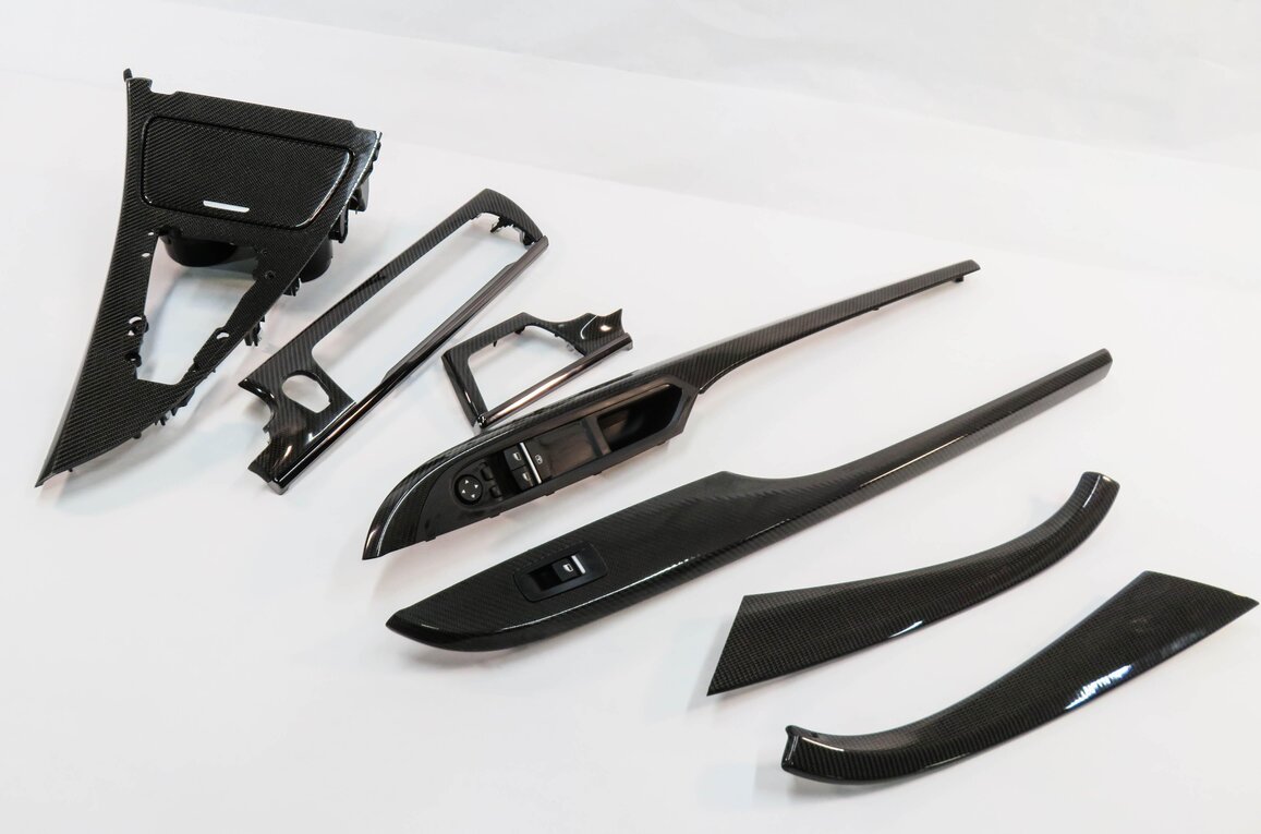 Thumbnail 2: 2017 BMW M6 ///M (F13) COUPE - CARBON FIBER TRIM PANEL SET-7