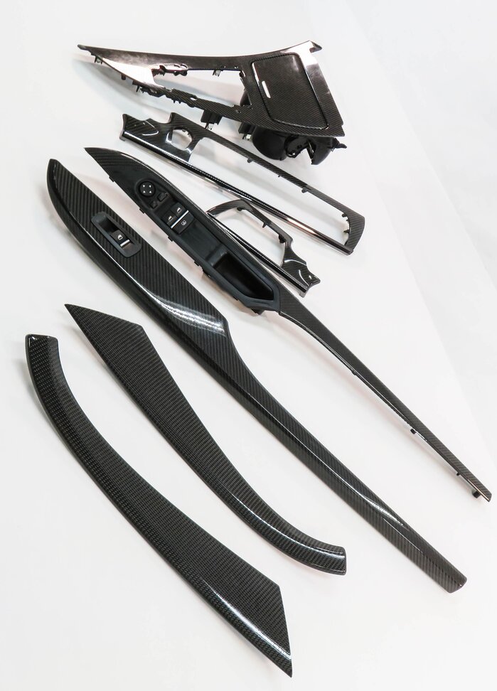 Thumbnail 4: 2017 BMW M6 ///M (F13) COUPE - CARBON FIBER TRIM PANEL SET-7