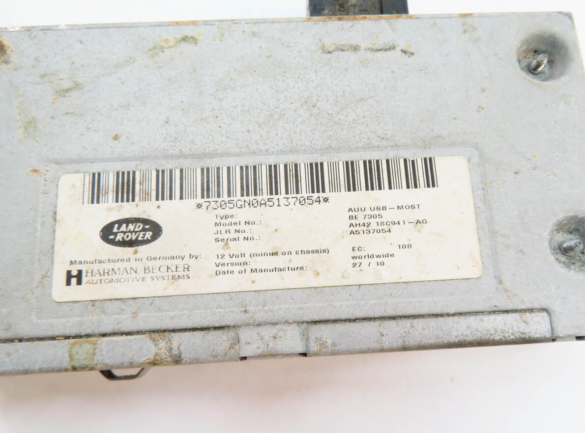 Thumbnail 5: 2010-2014 LR4 / RANGE ROVER SPORT (L320 L322) i-POD / USB INTERFACE MODULE