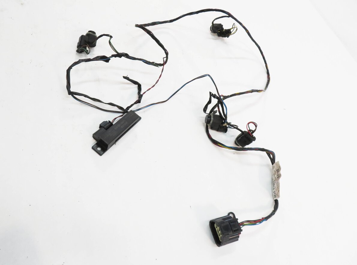 Thumbnail 3: 2011 LAND ROVER LR4 - REAR PDC PARK DISTANCE SENSOR SET w/ HARNESS (BLACK)