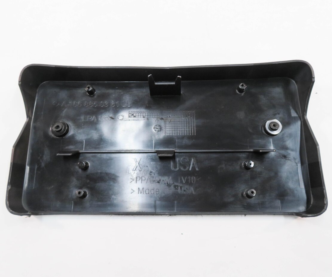 Thumbnail 5: 2013 MERCEDES GL450 (X166) FRONT LICENSE PLATE BASE MOUNT RETAINER BRACKET