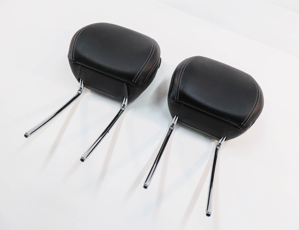 2013 MERCEDES GL450 (X166) FRONT LEFT & RIGHT SEAT HEADREST SET (BLACK)