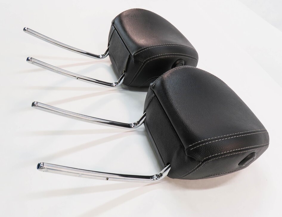 Thumbnail 4: 2013 MERCEDES GL450 (X166) FRONT LEFT & RIGHT SEAT HEADREST SET (BLACK)