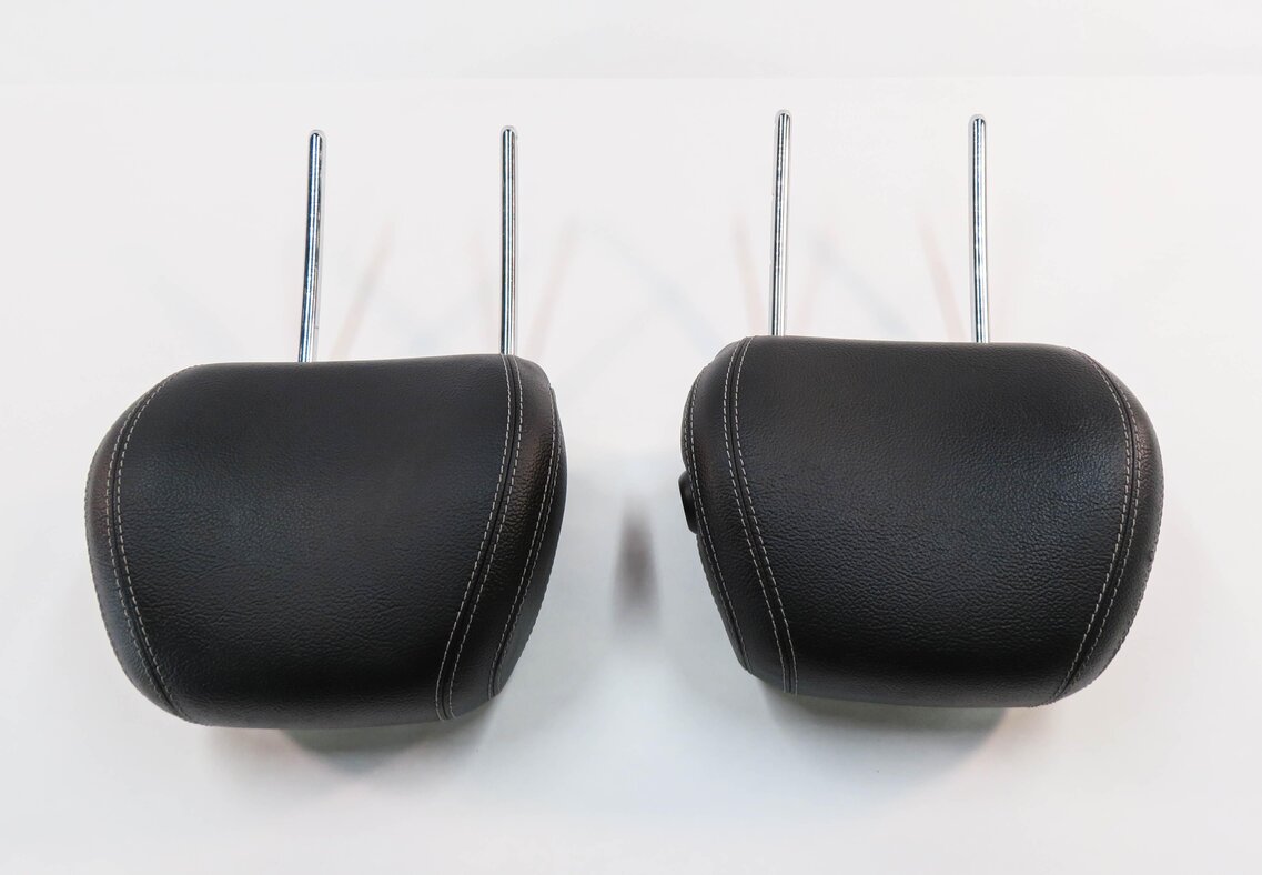 Thumbnail 5: 2013 MERCEDES GL450 (X166) FRONT LEFT & RIGHT SEAT HEADREST SET (BLACK)