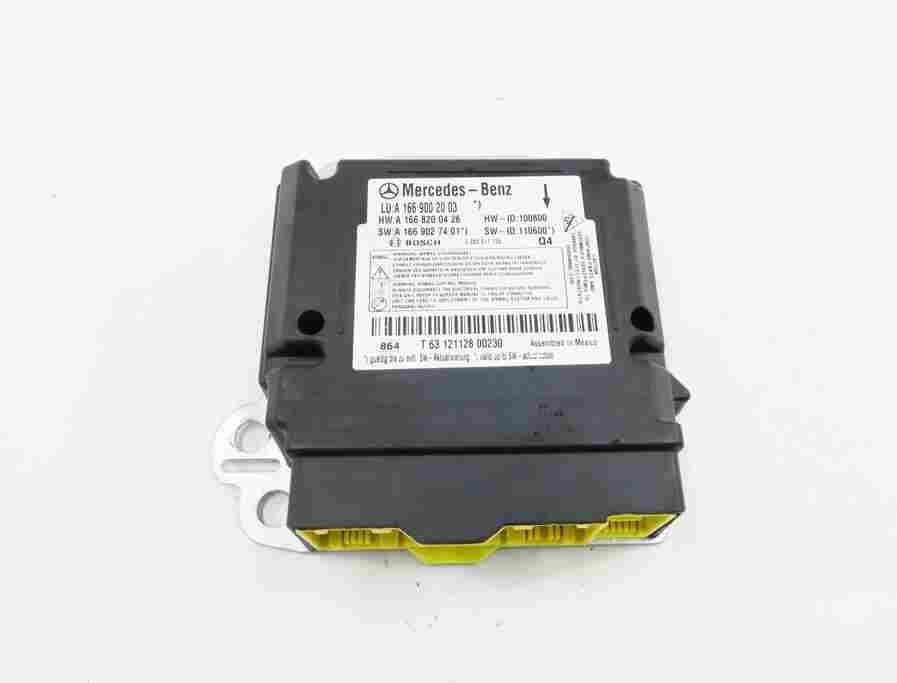 Thumbnail 2: 12-15 MERCEDES G550 G63 GL350 GL450 GL550 ML350 ML550 (X166 W166) SRS BAG MODULE