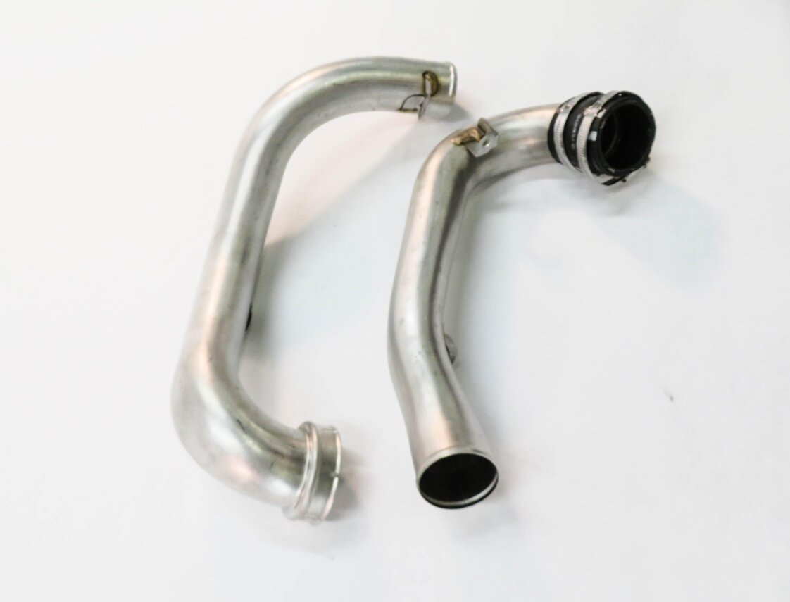 Thumbnail 3: 2013 MERCEDES GL450 (X166) 4.6L M278 ENGINE - LEFT AIR INTAKE PIPE SET-2
