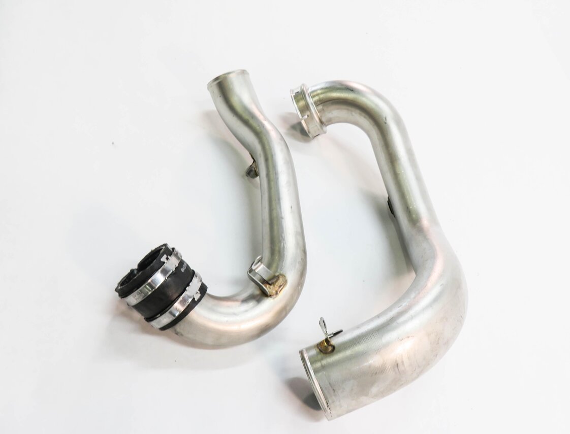 Thumbnail 4: 2013 MERCEDES GL450 (X166) 4.6L M278 ENGINE - LEFT AIR INTAKE PIPE SET-2