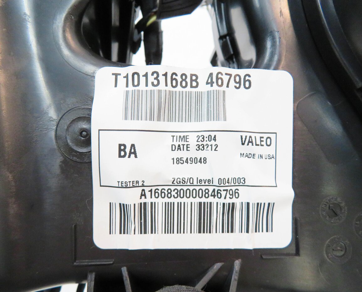 Thumbnail 9: 2013 MERCEDES GL450 (X166) REAR CENTER CONSOLE HEATER A/C BLOWER MOTOR ASSEMBLY