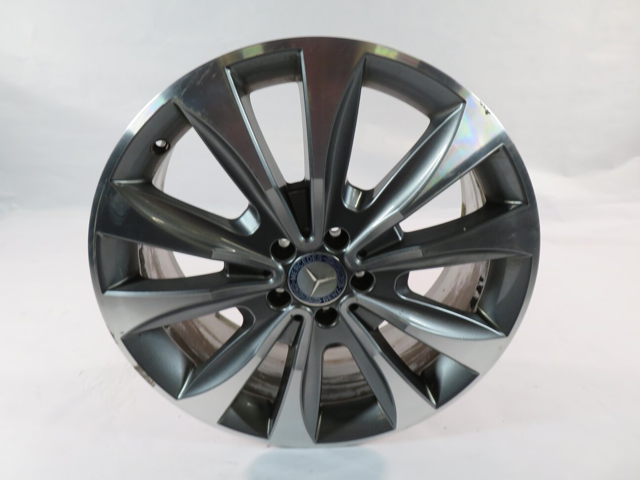 2013-2016 MERCEDES GL350 GL450 (X166) 20x8.5 ALUMINUM ALLOY 10-SPOKE WHEEL RIM