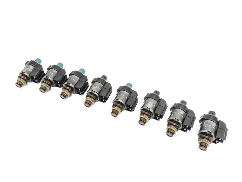 Thumbnail 1: 04-18 MERCEDES C CL E GL G ML S SLK 722.9 TRANSMISSION VALVE BODY SOLENOID SET-8