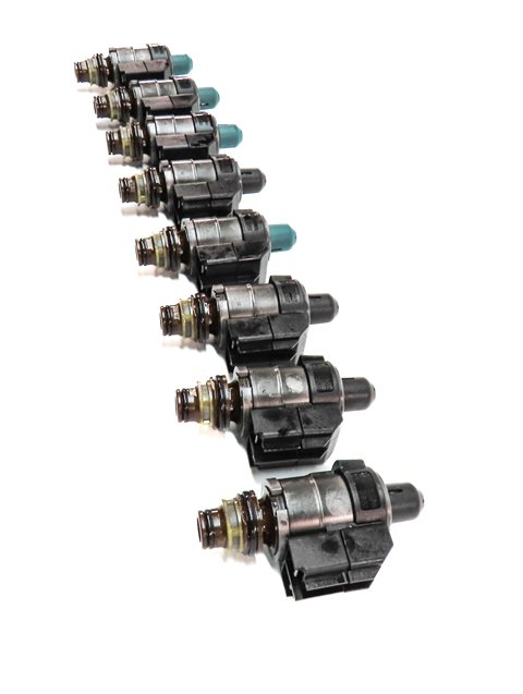 Thumbnail 3: 04-18 MERCEDES C CL E GL G ML S SLK 722.9 TRANSMISSION VALVE BODY SOLENOID SET-8