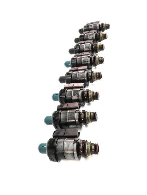 Thumbnail 4: 04-18 MERCEDES C CL E GL G ML S SLK 722.9 TRANSMISSION VALVE BODY SOLENOID SET-8