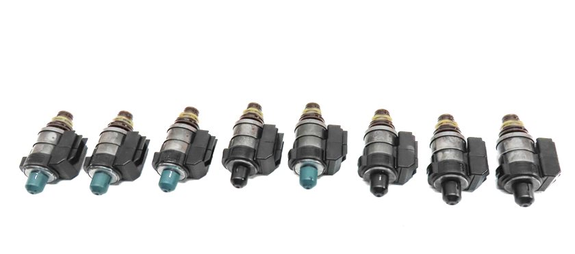 Thumbnail 6: 04-18 MERCEDES C CL E GL G ML S SLK 722.9 TRANSMISSION VALVE BODY SOLENOID SET-8
