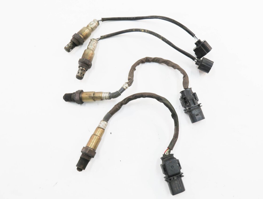 Thumbnail 2: 2014 MERCEDES GL550 (X166) 4.6L PRE / POST CAT O2 OXYGEN LAMBDA PROBE SENSOR SET