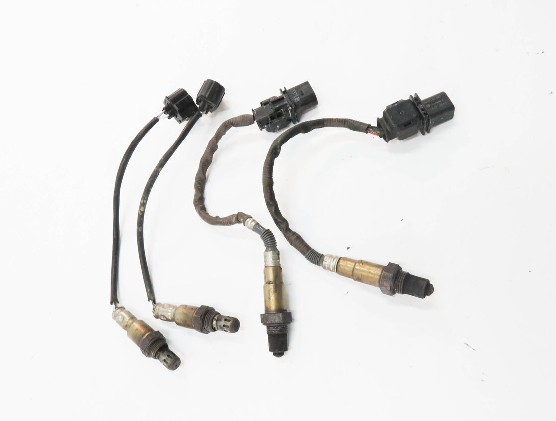 Thumbnail 4: 2014 MERCEDES GL550 (X166) 4.6L PRE / POST CAT O2 OXYGEN LAMBDA PROBE SENSOR SET