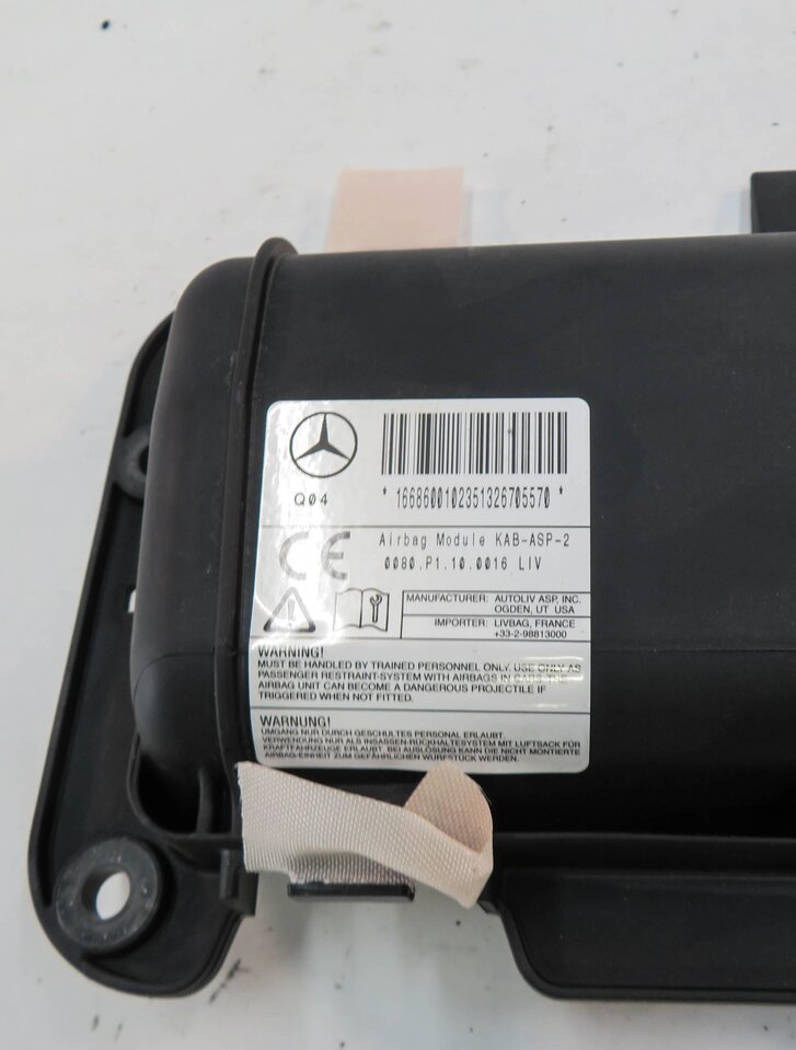Thumbnail 8: 12-19 MERCEDES GL350 GL450 GL550 ML350 ML550 (W166 X166) PASSENGER DASH AIRBAG
