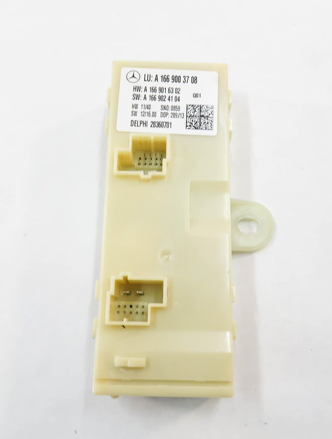 Thumbnail 2: 12-16 MERCEDES GL350 GL450 GL550 ML350 ML550 (W166 X166) TRUNK LIFTGATE MODULE