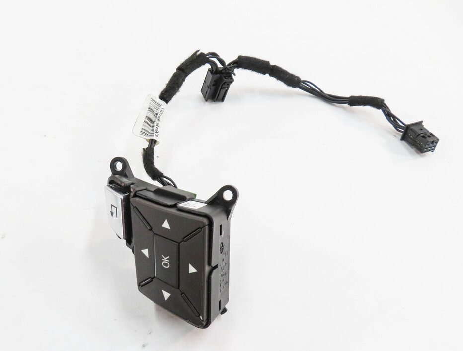 2014 MERCEDES GL550 (X166) MENU / OK RIGHT STEERING SWITCH BUTTON