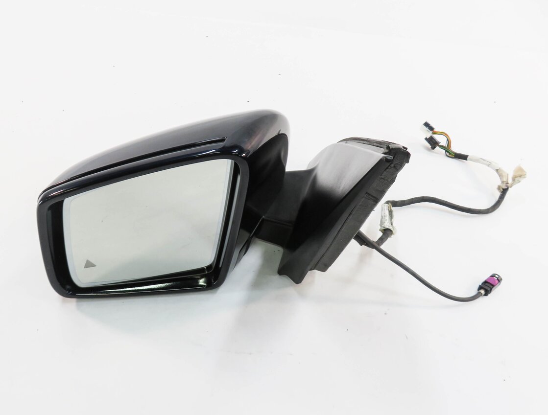 Thumbnail 3: 2013-2016 MERCEDES GL350 GL450 GL550 (X166) LEFT CAMERA DOOR MIRROR (BLUE 890U)