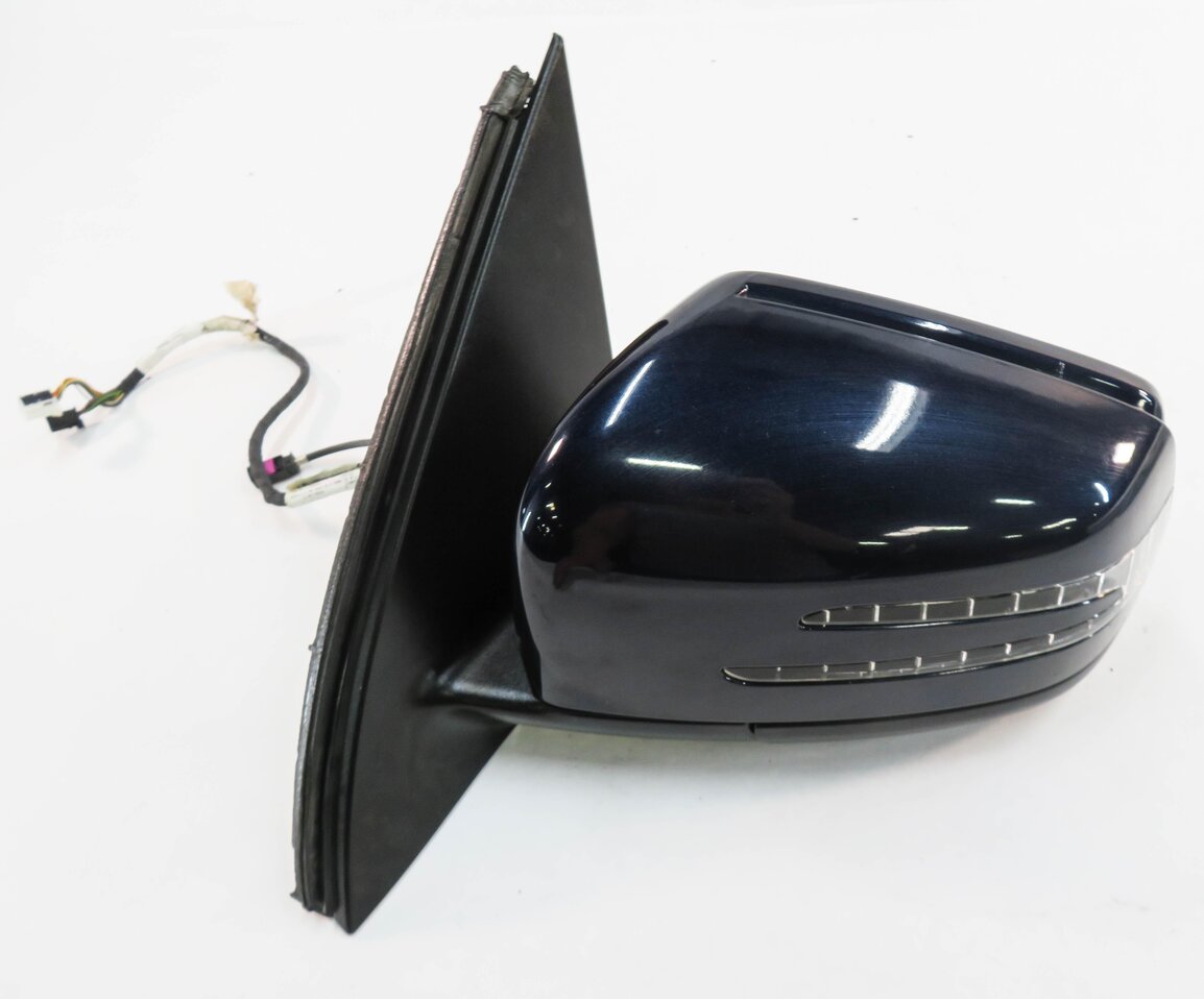 Thumbnail 6: 2013-2016 MERCEDES GL350 GL450 GL550 (X166) LEFT CAMERA DOOR MIRROR (BLUE 890U)