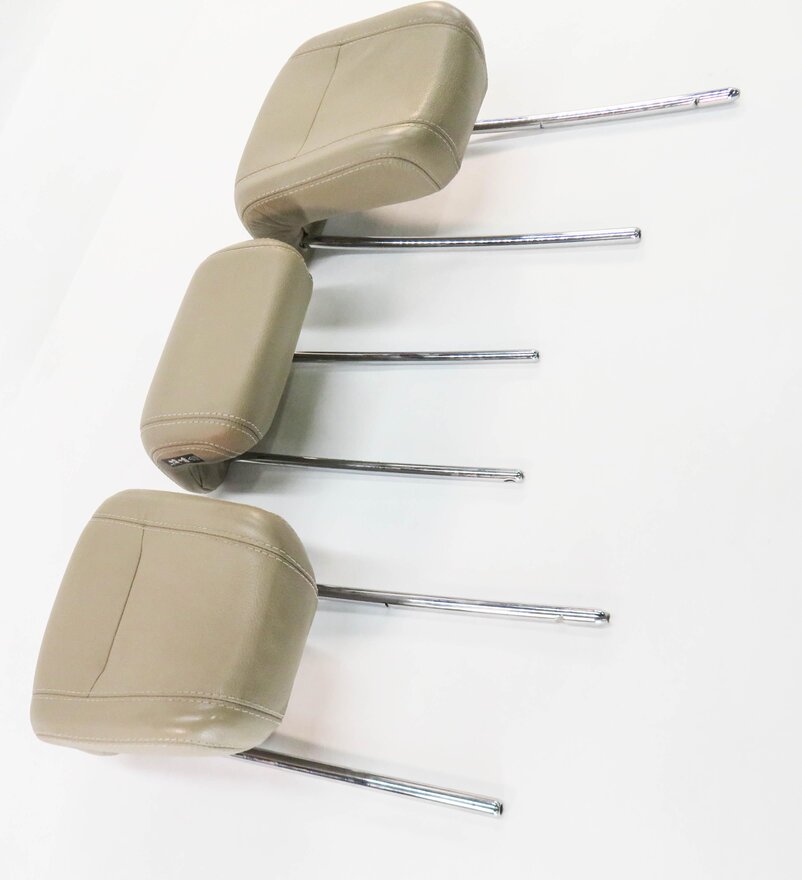 Thumbnail 3: 2014 MERCEDES GL550 (X166) REAR 2nd SECOND ROW SEAT HEADREST SET (BEIGE LEATHER)