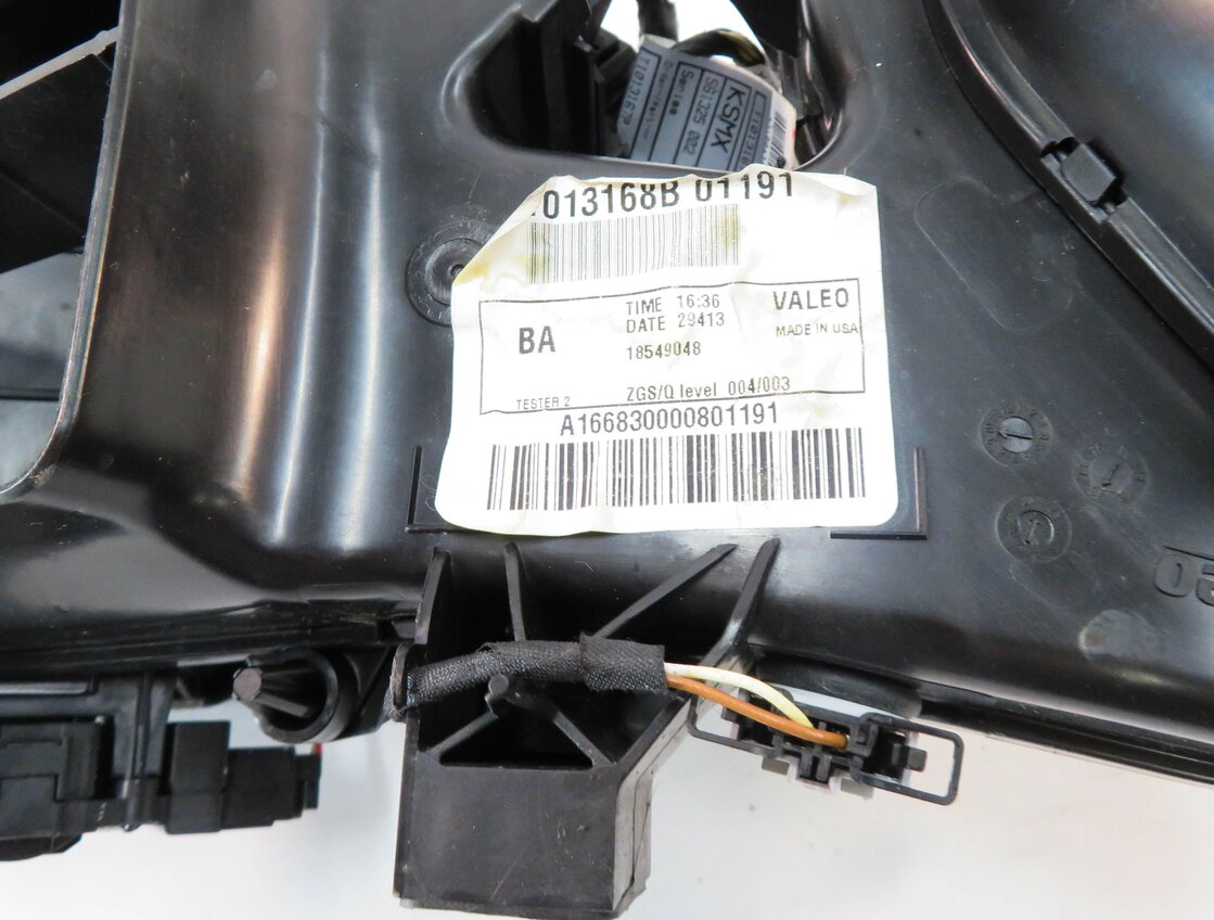 Thumbnail 6: 2014 MERCEDES GL550 (X166) REAR CENTER CONSOLE HEATER A/C BLOWER FAN MOTOR