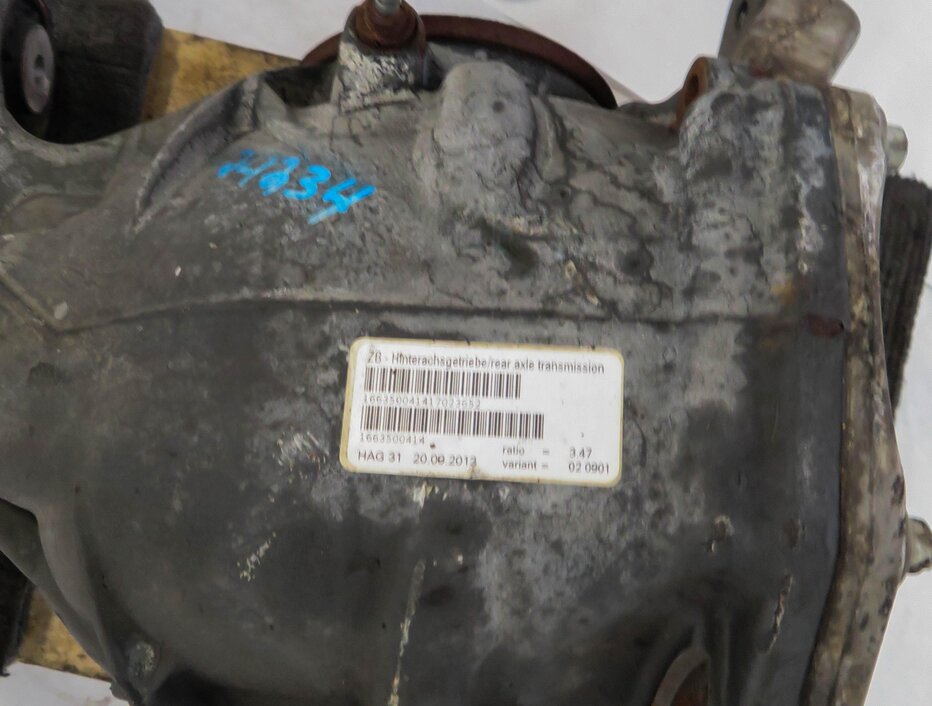Thumbnail 6: 13-19 MERCEDES GLE GL350 GL450 GL550 ML550 (W166 X166) REAR DIFFERENTIAL OFFROAD