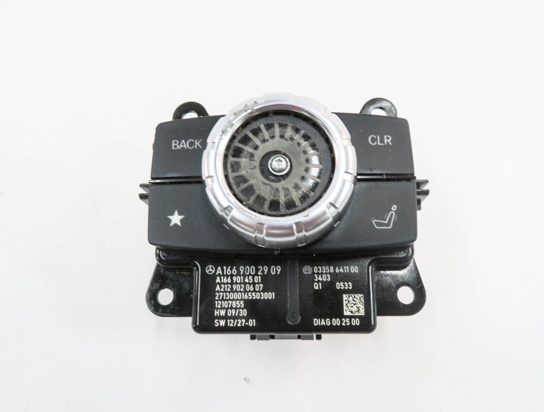 14-16 MERCEDES GL350 GL450 GL550 ML350 ML550 (W166 X166) RADIO GPS SWITCH KNOB