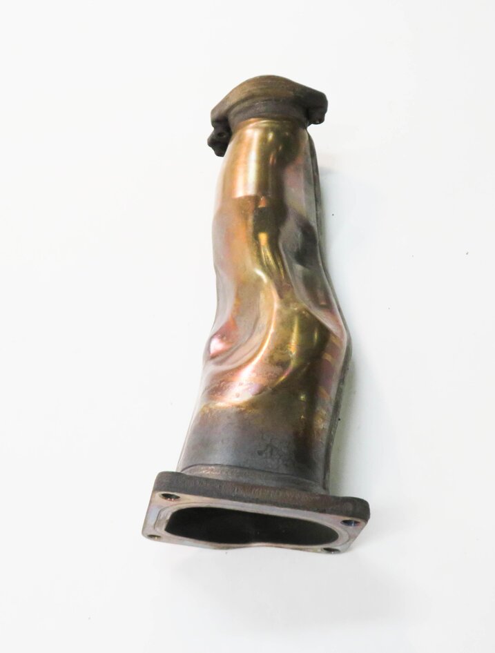 Thumbnail 4: 2014 MERCEDES GL550 (X166) 4.6L M278 ENGINE - LEFT TURBOCHARGER EXHAUST MANIFOLD