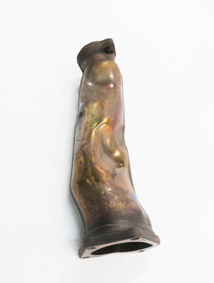 Thumbnail 3: 2014 MERCEDES GL550 (X166) 4.6L M278 ENGINE - RIGHT TURBO EXHAUST MANIFOLD