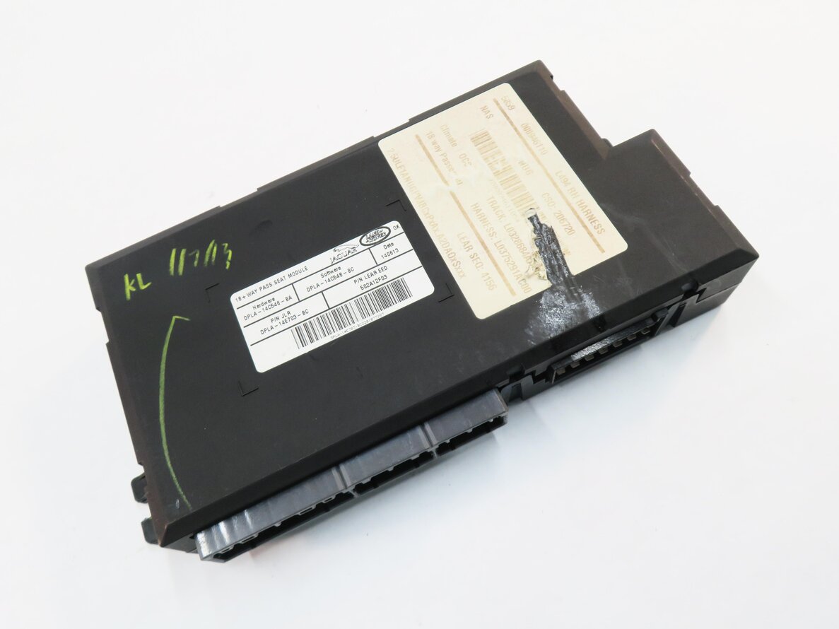 2014 RANGE ROVER SPORT (L494) RIGHT FRONT PASSENGER SEAT CONTROL MODULE
