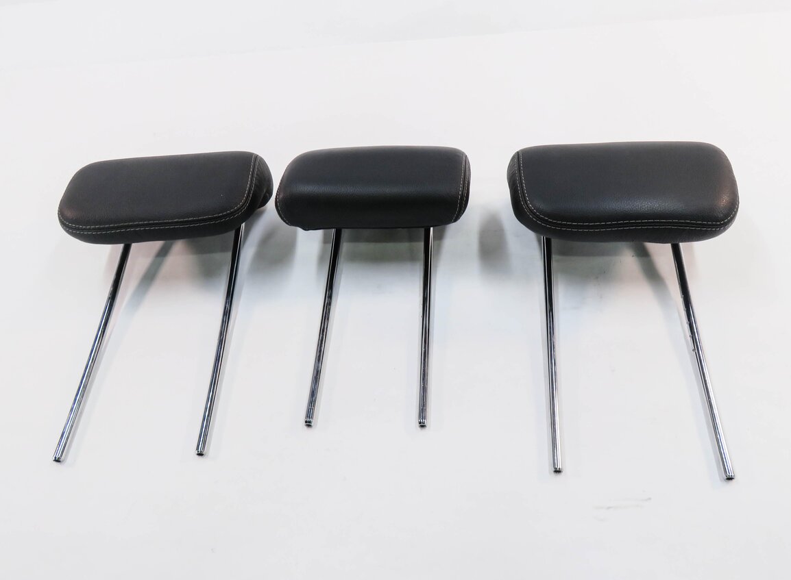 Thumbnail 2: 2009 MERCEDES GL550 (X164) REAR 2nd SECOND ROW SEAT HEADREST SET-3 (BLACK)