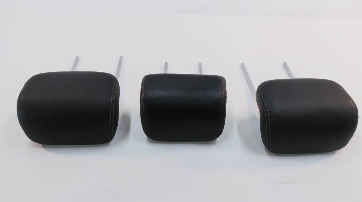 Thumbnail 5: 2009 MERCEDES GL550 (X164) REAR 2nd SECOND ROW SEAT HEADREST SET-3 (BLACK)