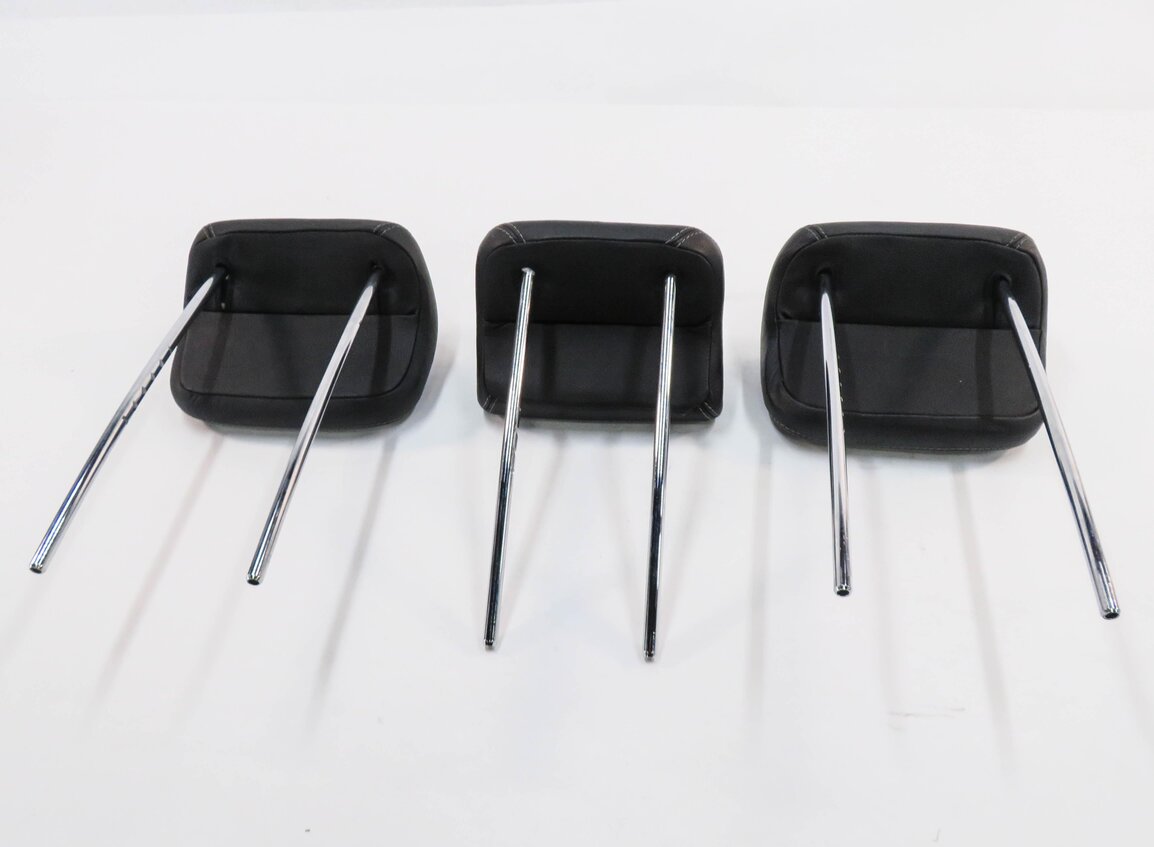 Thumbnail 7: 2009 MERCEDES GL550 (X164) REAR 2nd SECOND ROW SEAT HEADREST SET-3 (BLACK)
