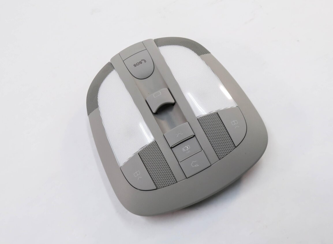 09 MERCEDES GL550 (X164) FRONT DOMELIGHT MAP READING COURTESY DOME LIGHT (GRAY)