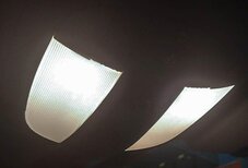 Thumbnail 2: 09 MERCEDES GL550 (X164) FRONT DOMELIGHT MAP READING COURTESY DOME LIGHT (GRAY)