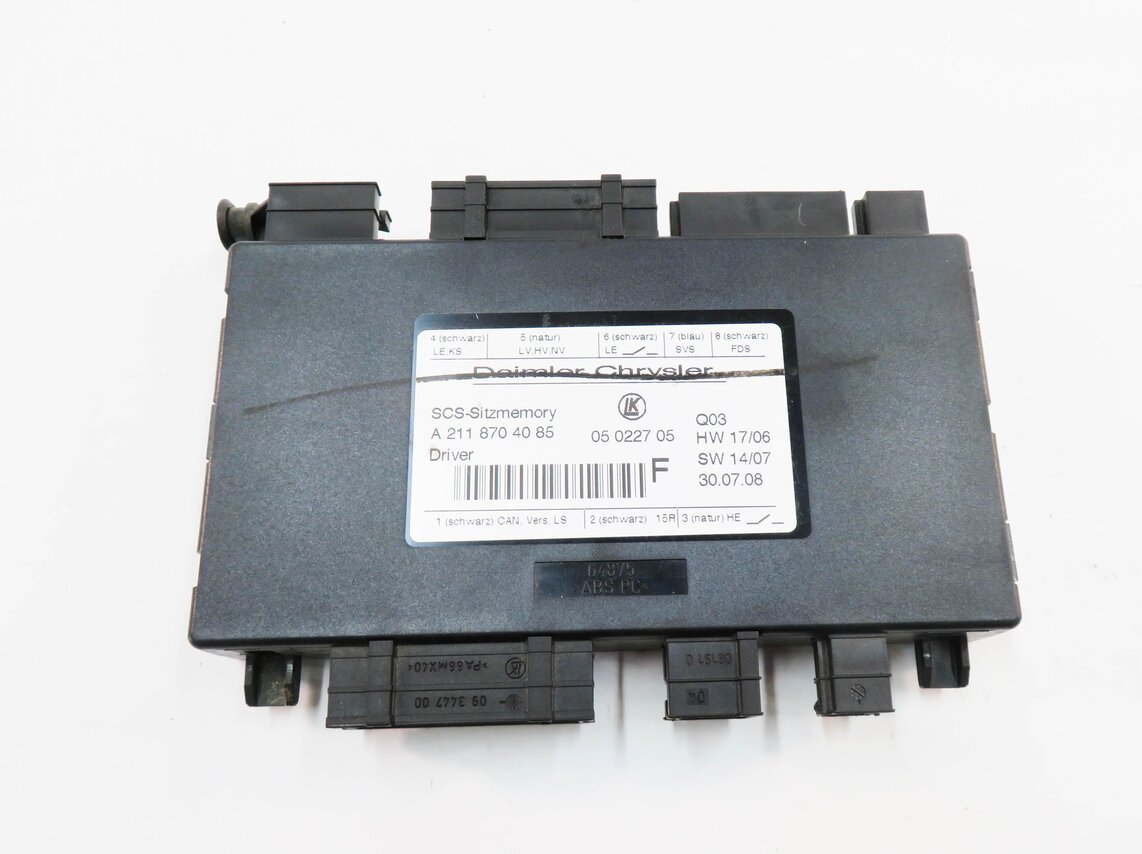 Thumbnail 2: 2009 MERCEDES GL550 (X164) LEFT FRONT DRIVER SEAT CONTROL MODULE