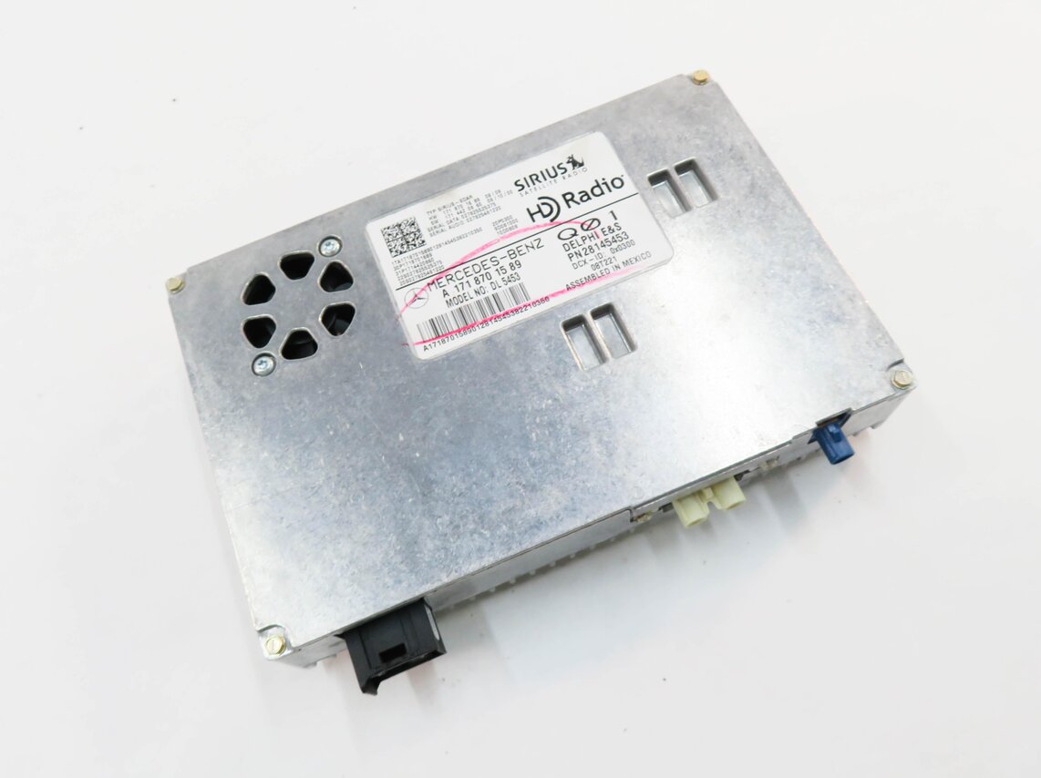 2009 MERCEDES GL550 (X164) SIRIUS SATELLITE RADIO RECEIVER CONTROL MODULE