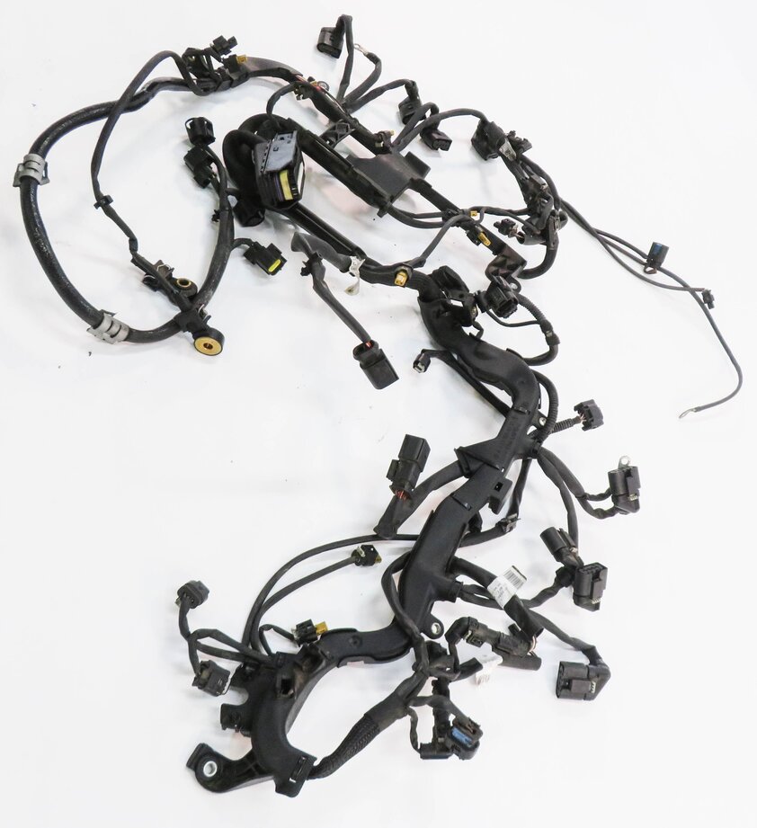 Thumbnail 4: 2009 MERCEDES GL550 (X164) 5.5L M273 V8 ENGINE WIRE WIRING HARNESS LOOM