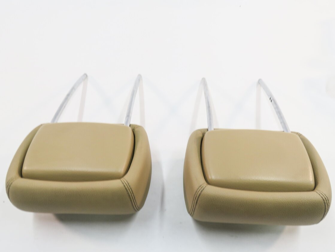 Thumbnail 6: 2006 MERCEDES ML500 (W164) FRONT LEFT & RIGHT SEAT HEADREST SET-2 (BROWN)