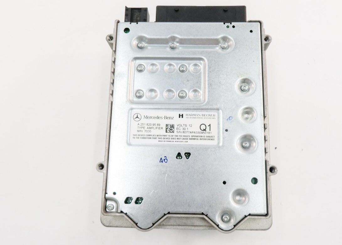 Thumbnail 5: 2006 MERCEDES ML500 (W164) RADIO STEREO HARMAN BECKER AUDIO AMP AMPLIFIER