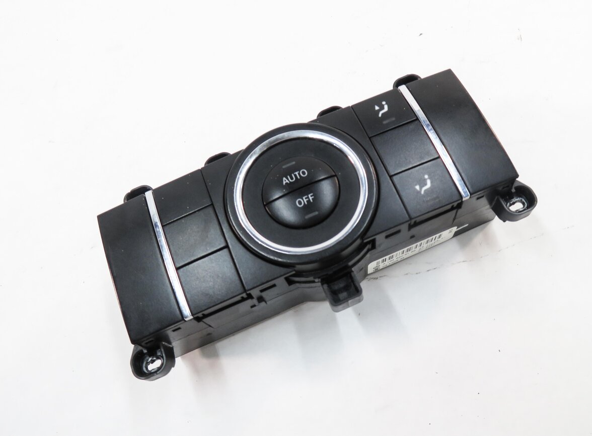 2006 MERCEDES ML500 (W164) REAR HEATER A/C CLIMATE TEMPERATURE CONTROL PANEL