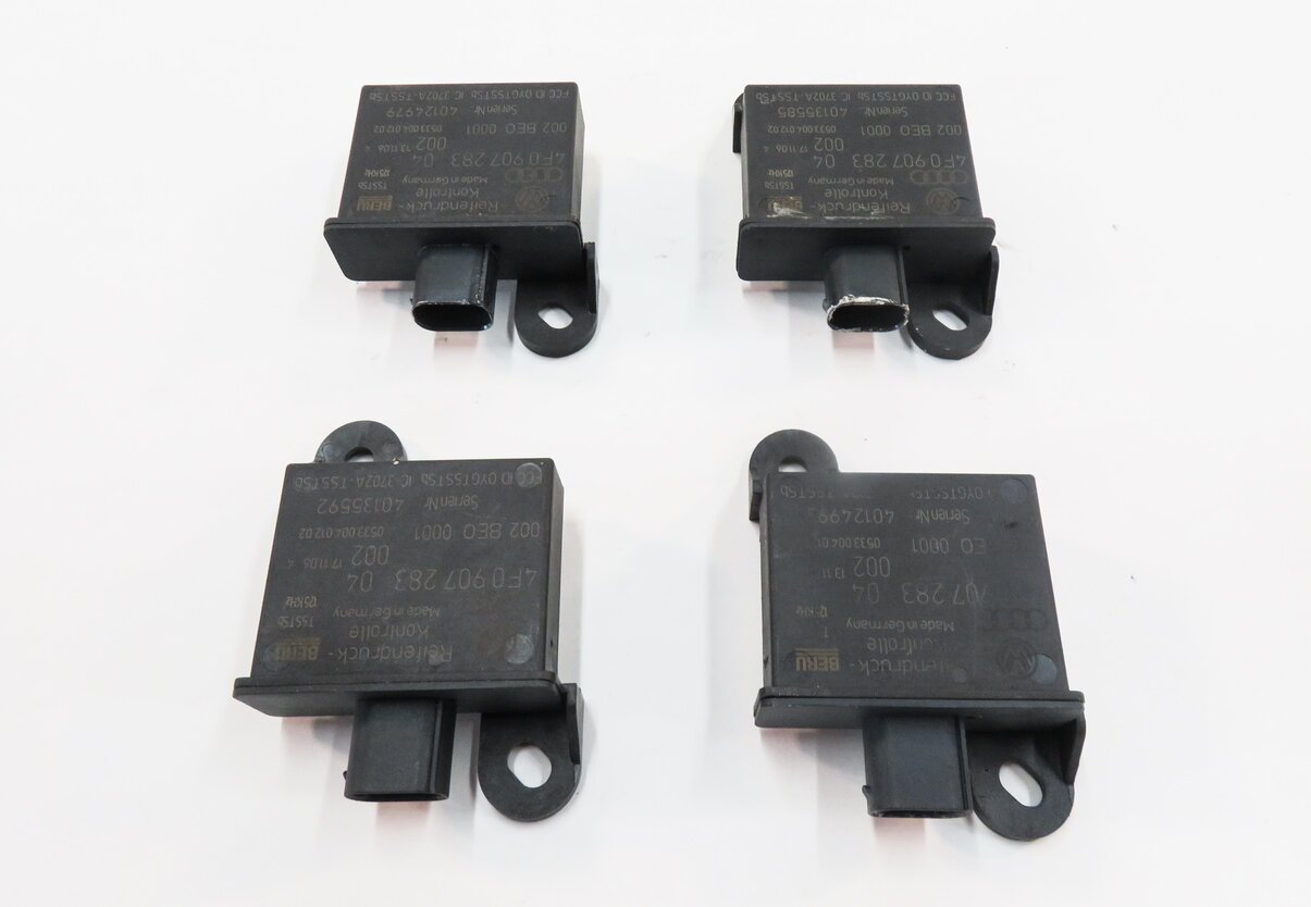 2008 PORSCHE CAYENNE (957) TPMS TIRE AIR PRESSURE SENSOR TRIGGER MODULE SET-4