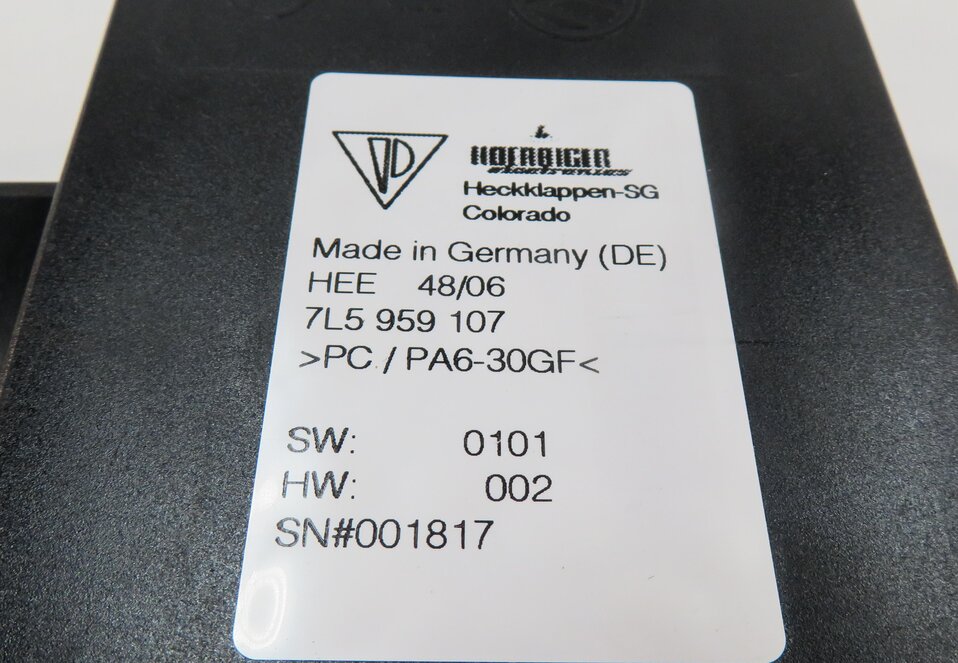 Thumbnail 6: 2008 PORSCHE CAYENNE (957) REAR HATCH DOOR TRUNK LIFTGATE CONTROL MODULE