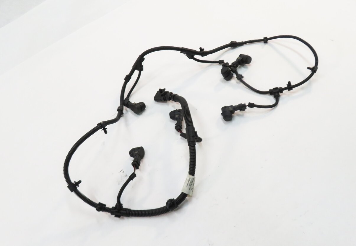 2008 PORSCHE CAYENNE (957) REAR PDC PARK DISTANCE SENSOR SET w/ HARNESS (BLACK)