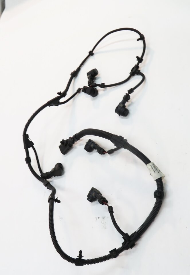 Thumbnail 3: 2008 PORSCHE CAYENNE (957) REAR PDC PARK DISTANCE SENSOR SET w/ HARNESS (BLACK)