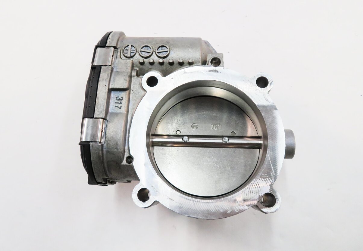 Thumbnail 6: 2008-2010 PORSCHE CAYENNE (957) 4.8L TWIN TURBO ENGINE - THROTTLE BODY