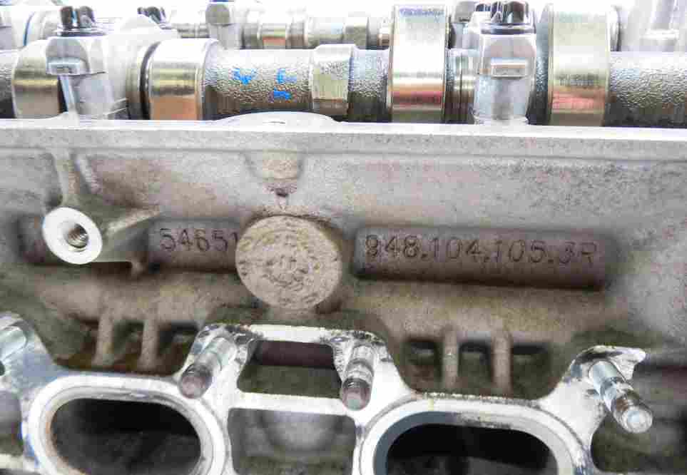 Thumbnail 9: 2008-2010 PORSCHE CAYENNE (957) 4.8L TWIN TURBO ENGINE - RIGHT CYLINDER HEAD